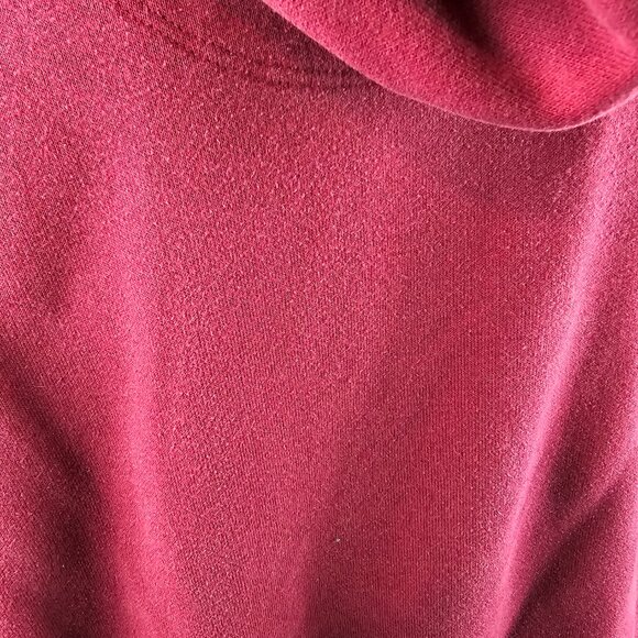 Nike Sweatshirt Mens Large Red Hoodie Sportswear Athletisure Swoosh Casual Sport - Picture 9 of 12